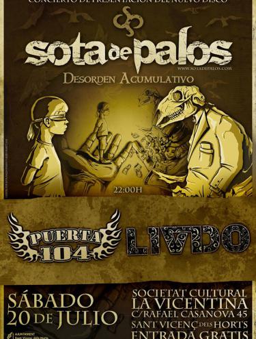 Sota de Palos + Livido + Puerta104